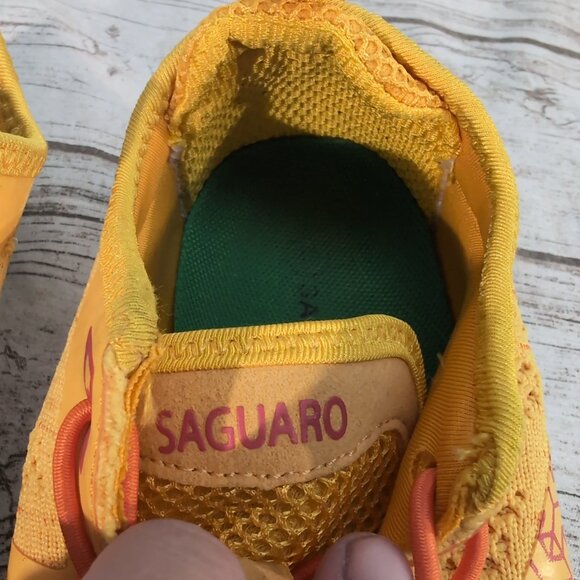 Saguaro Barefoot Shoes Yellow Knit Minimalist Trail Running Shoes – Unisex EU 38 - Picture 2 of 9